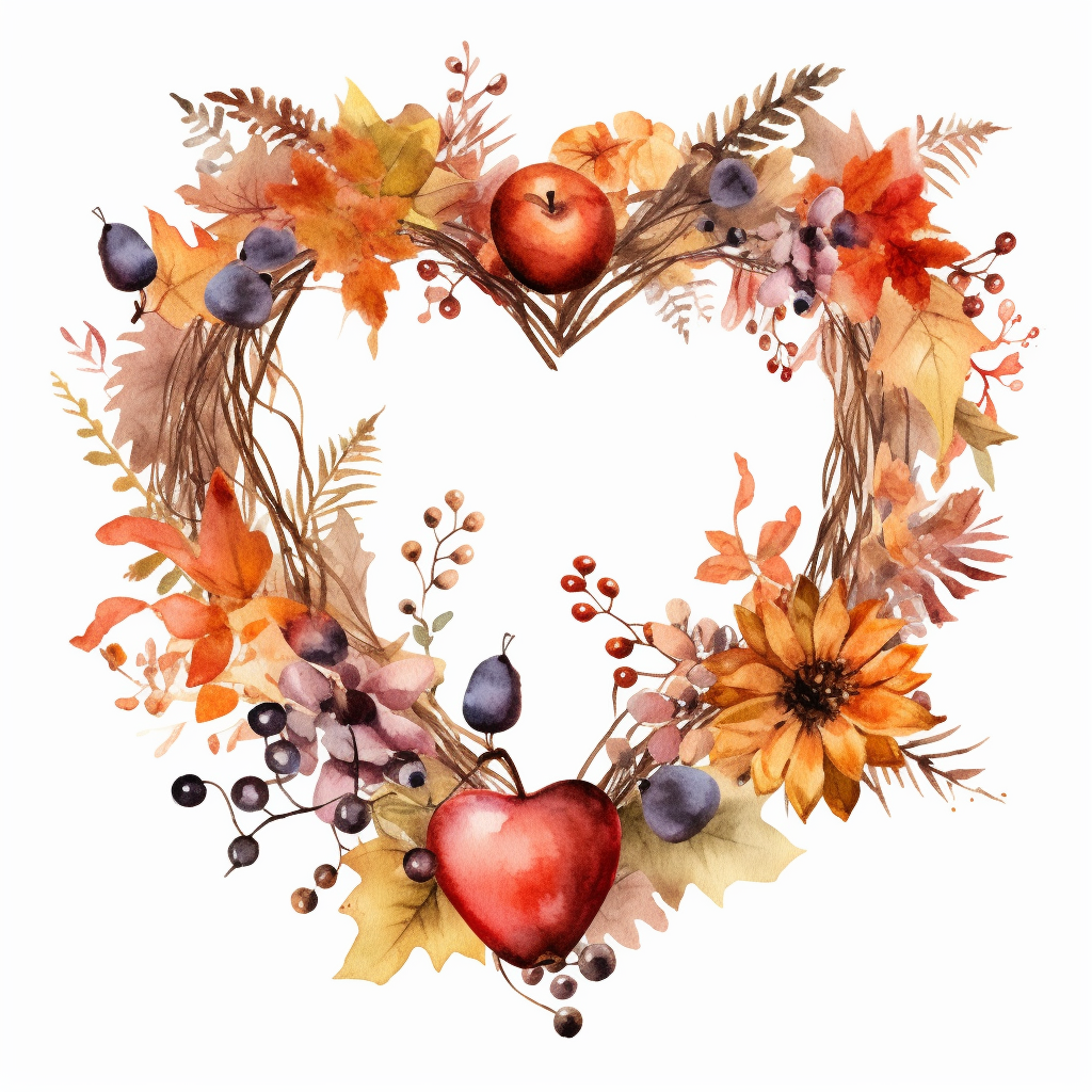fall berries cliparts
