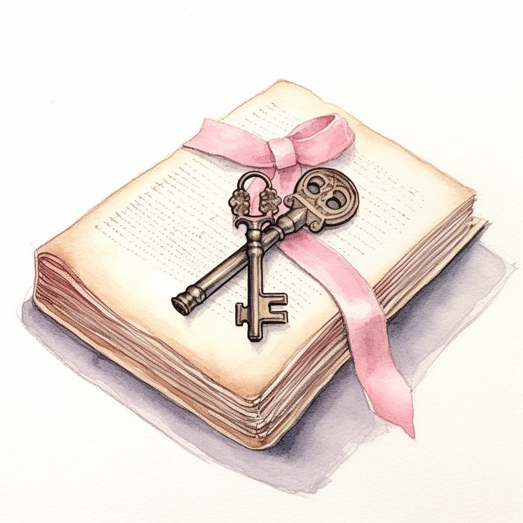 heart key cliparts