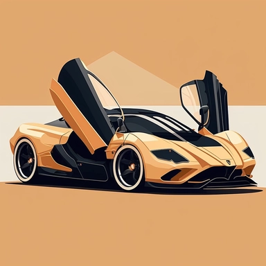 Ozzy Qumane create a midjourney prompt for collection of clipart about sports, luxury, muscle, classic, and supercars As you continue browsing the collection of clipart about sports, luxury, muscle, classic, and supercars, you come across an intriguing image that catches your eye. It's a sleek, black supercar with gull-wing doors and a powerful engine, and you can almost feel the rush of adrenaline just by looking at it. As you zoom in to get a closer look, you notice the intricate details of th