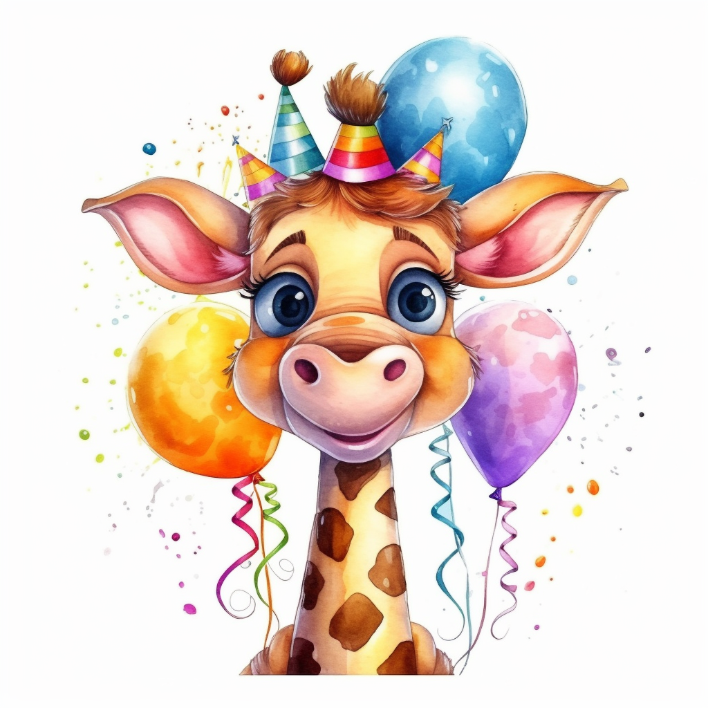 giraffe background cliparts