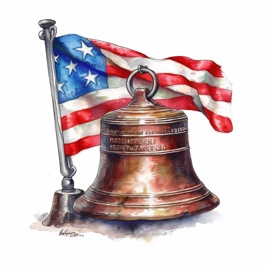 liberty bell clipart
