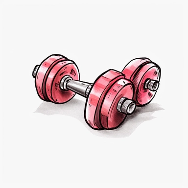 dumbbells clipart