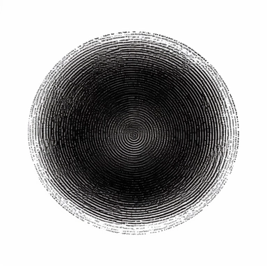 black circle clipart, contemporary, style of Silvia Mecozzi, crosshatch+Gaussianblur+eye+darkness, black and white, solid white background, blank white background, high resolution, no text fonts letters watermark words typography slogans signature logos