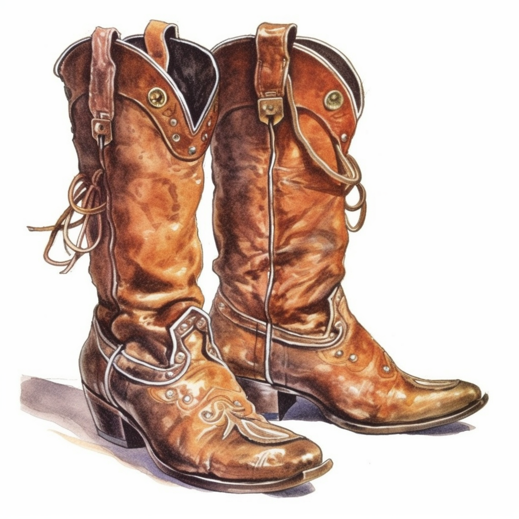 old cowboy cliparts