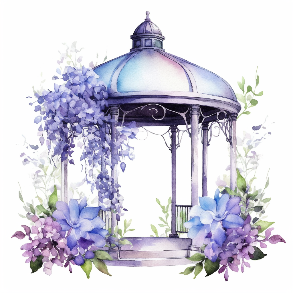 gazebo background cliparts