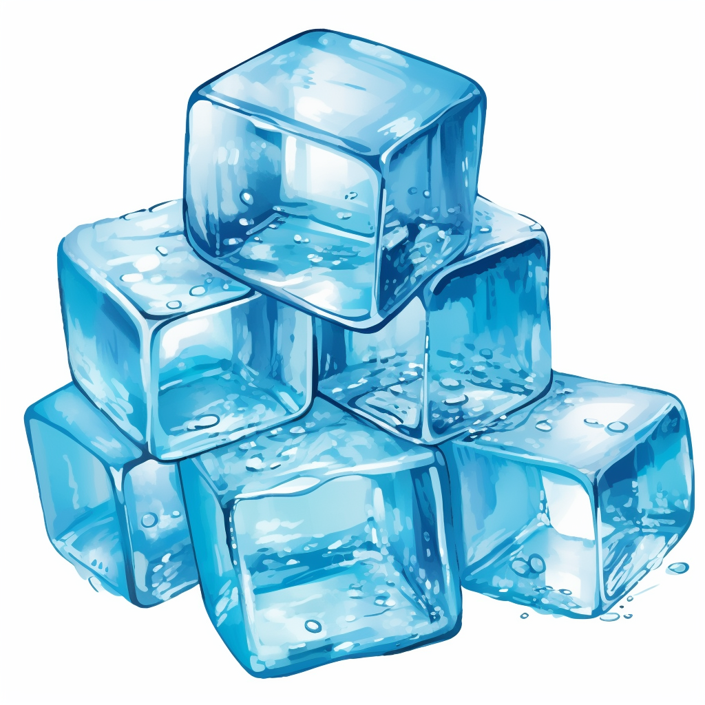 ice cubes clipart