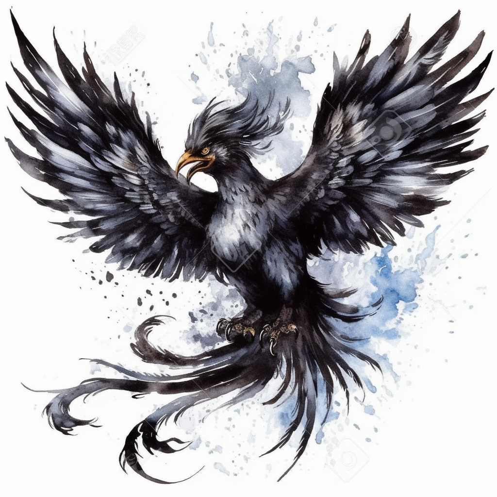 black phoenix cliparts
