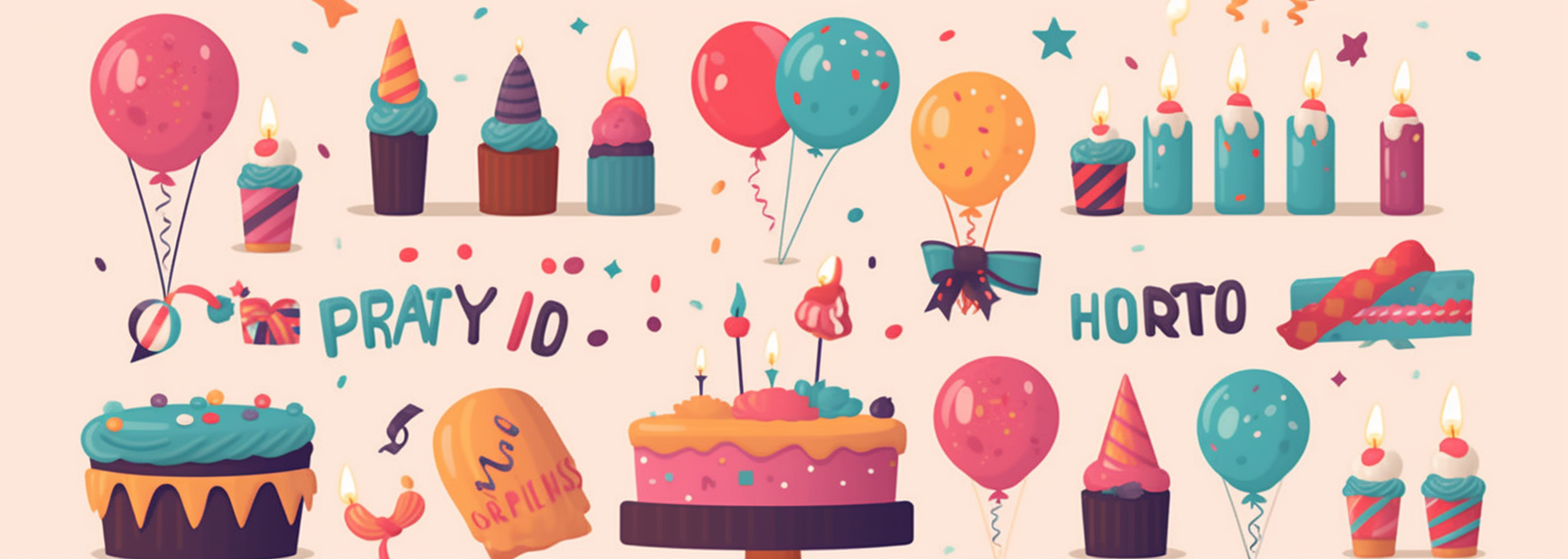 happy birthday cake clipart