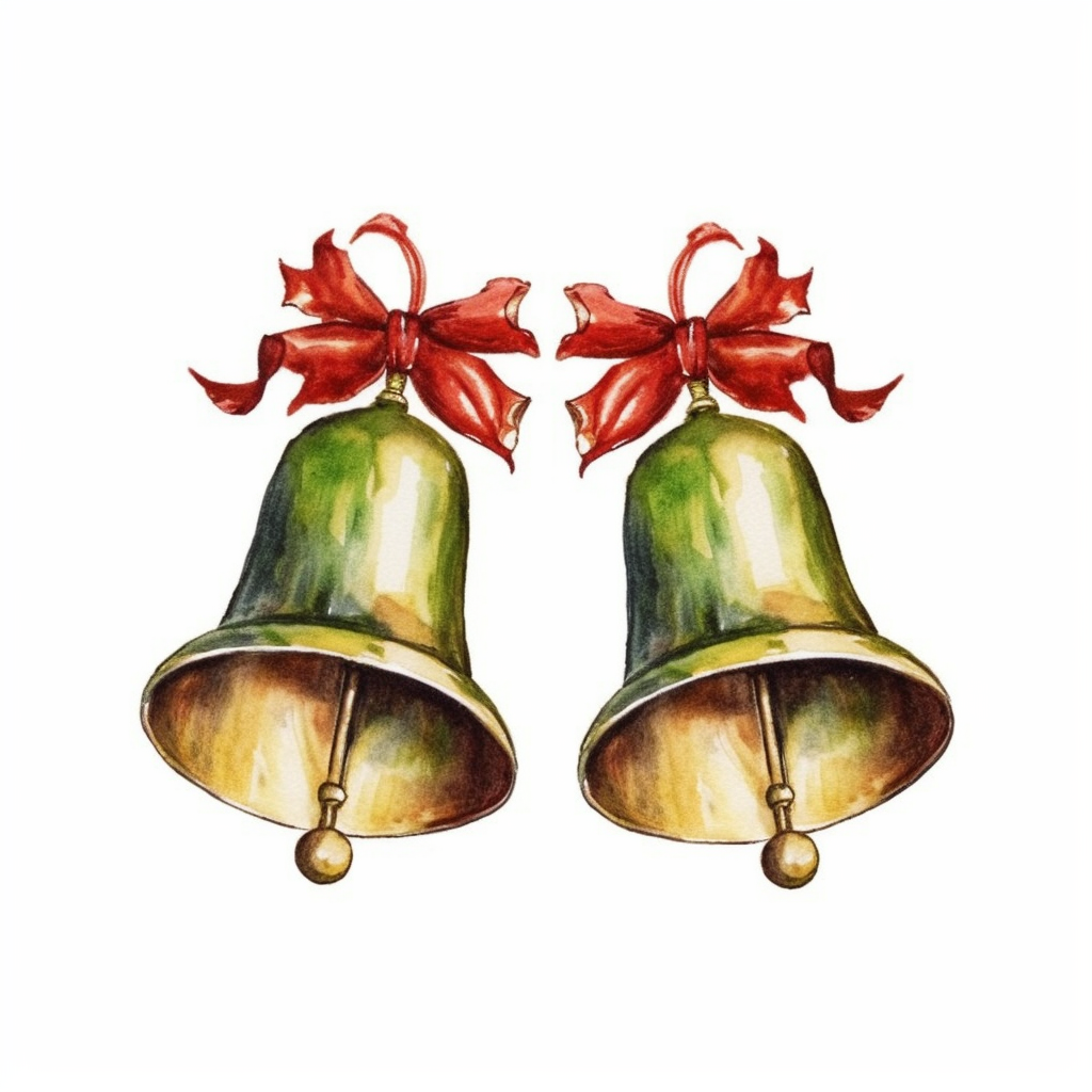 christmas bell clipart