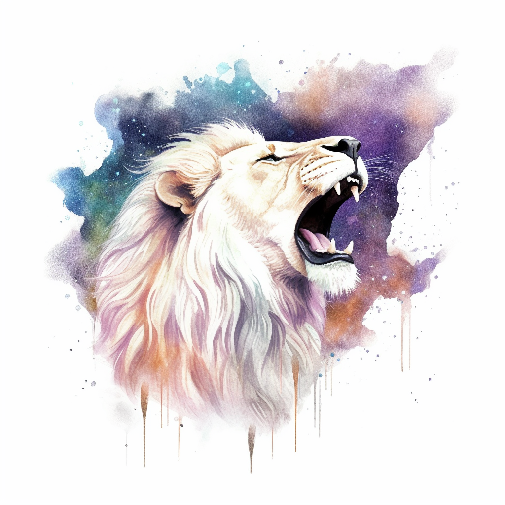 lion roar cliparts