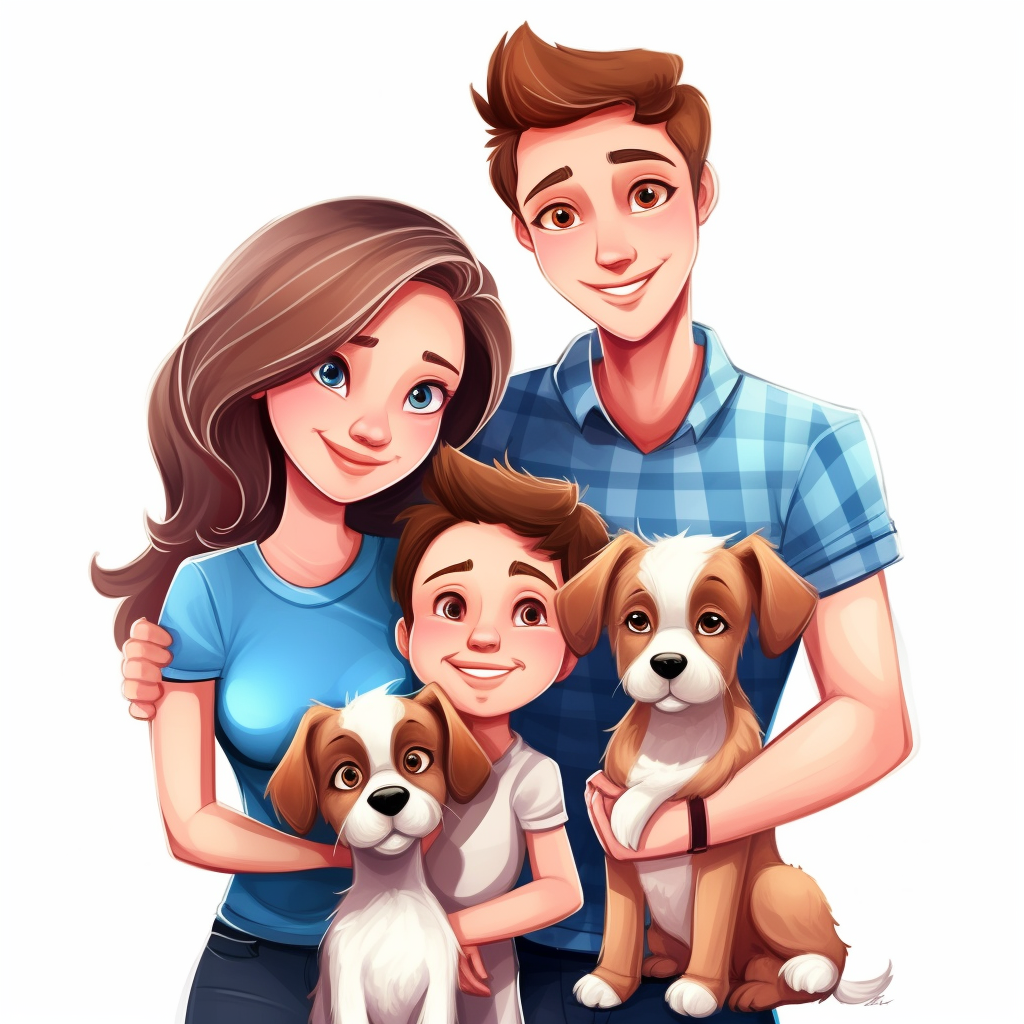 dog and cat clipart