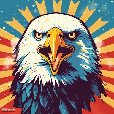 american eagle clipart american eagle clip art free usa emblem, in the style of butcher billy, poured, roger deakins, david yarrow, mixed patterns, positive/negative space, patriotic