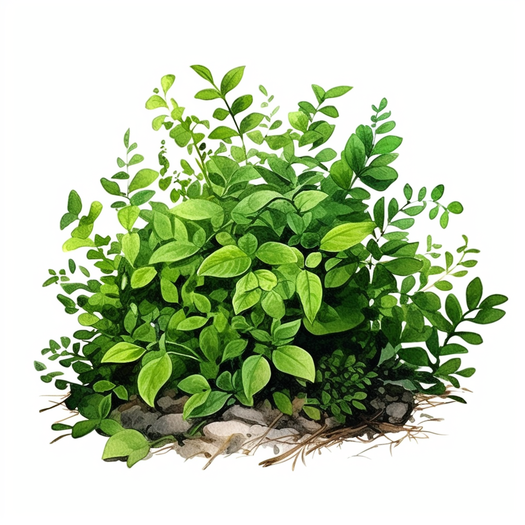 green bush cliparts
