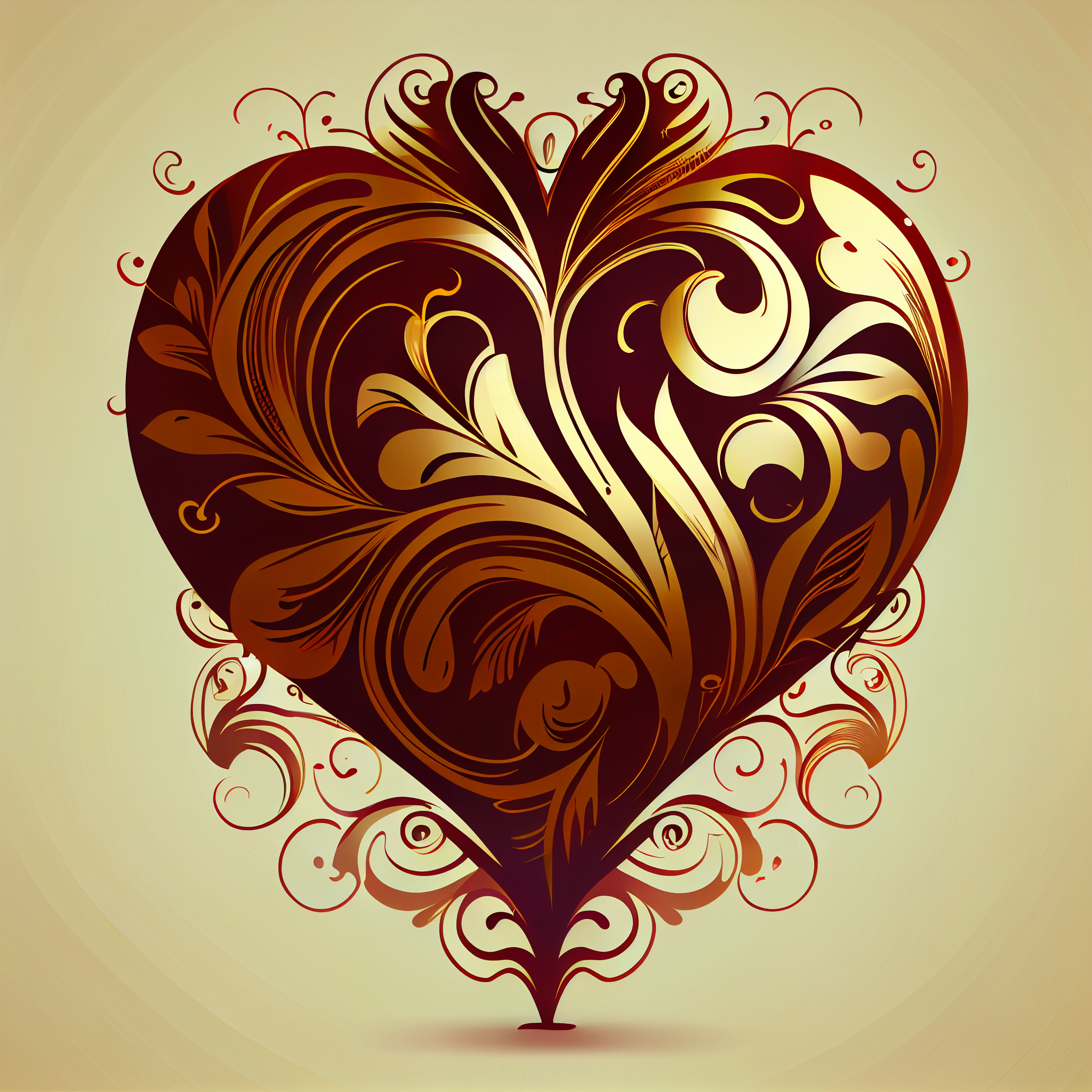calligraphic cliparts
