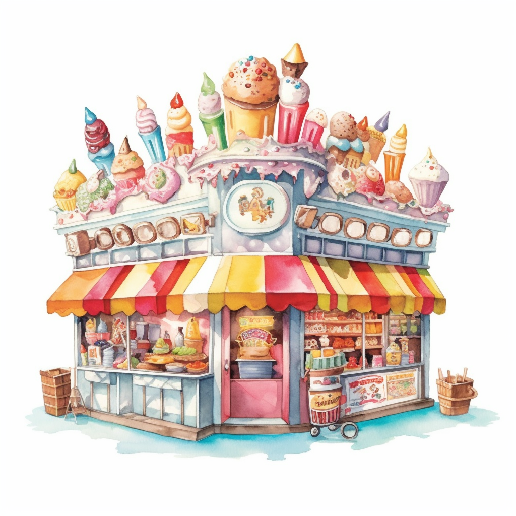 banana split clipart