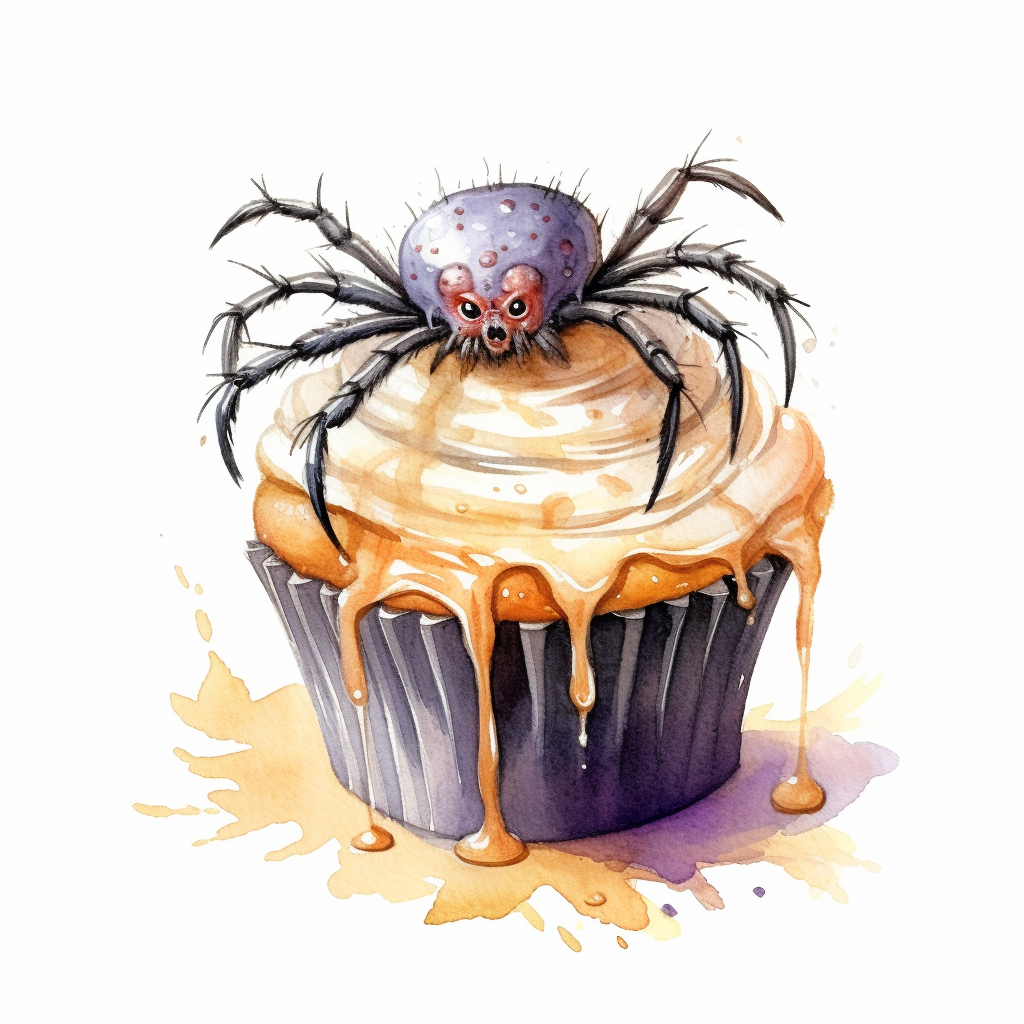 halloween spider cliparts