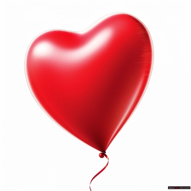 red heart balloon clip art download