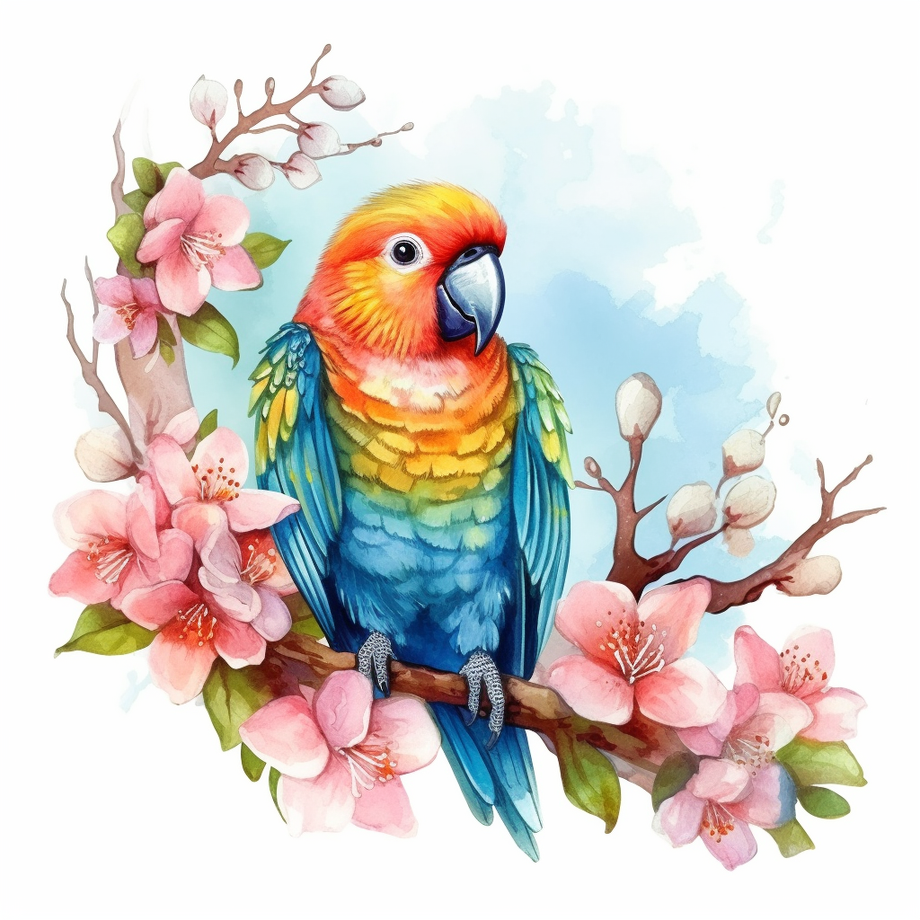 happy spring cliparts