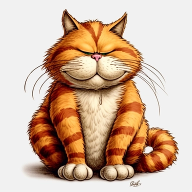 garfield the cat, clipart
