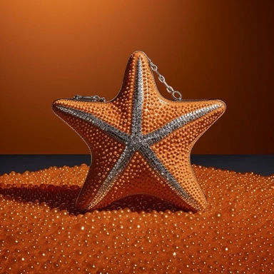 starfish evening clutch, handbag design, Mugler is moving to a see-now-buy-now model starting in February. Evening bag This capsule collection is a “prelude” of that outing, and--speaking of videos--Cadwallader and his team filmed one to promote it. The three-minute clip stars a Bella Hadid avatar and a cast of “all genders, all races, all sizes” metallic large friends of the brand. In that way, it quite effectively speaks to both sides of the designer’s reimagining of this brand. Handbag calibr