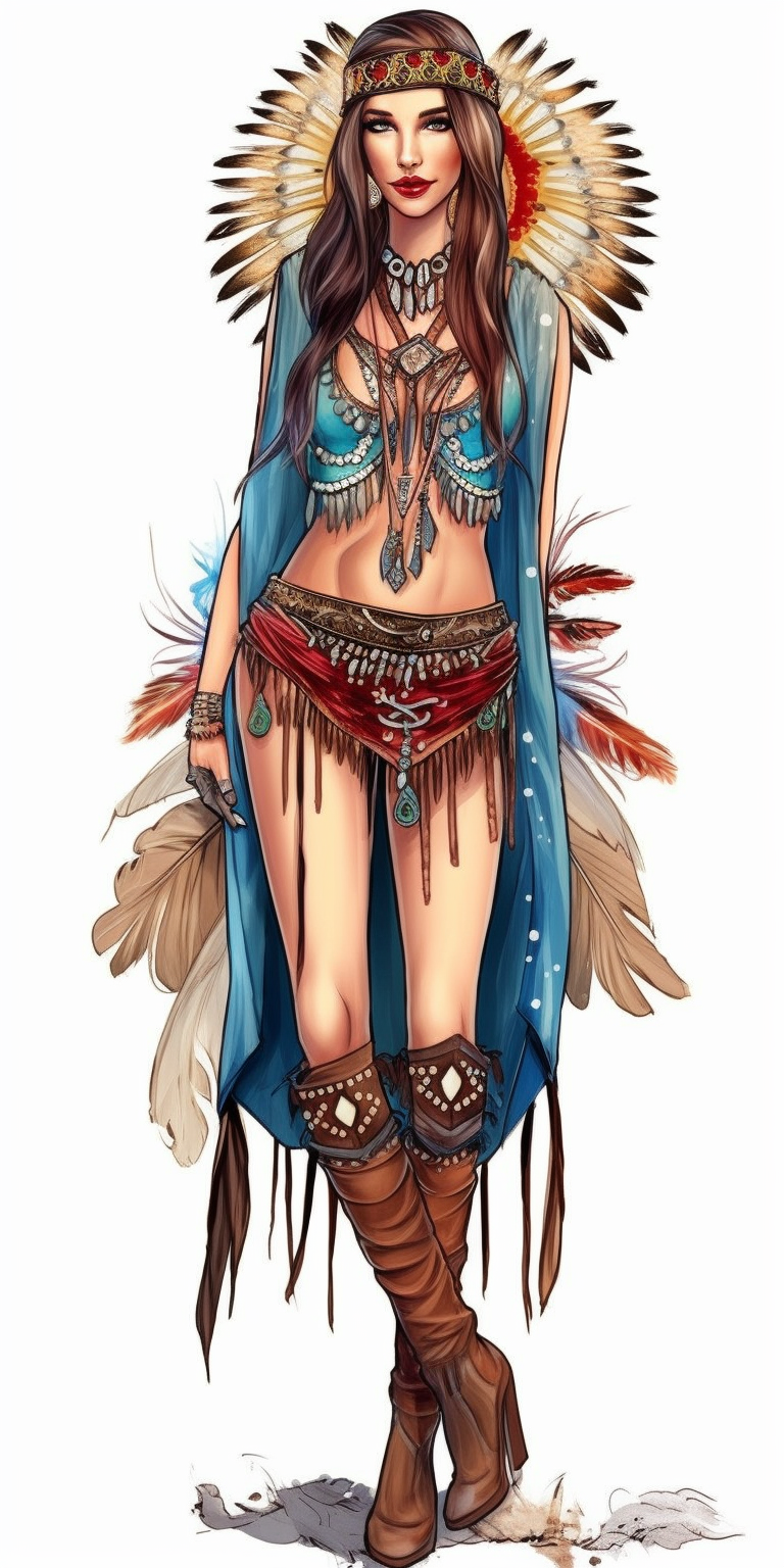 indian chief clipart