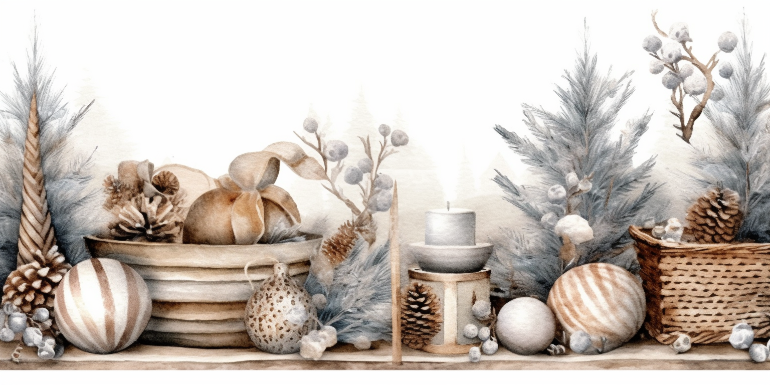 christmas candles clipart
