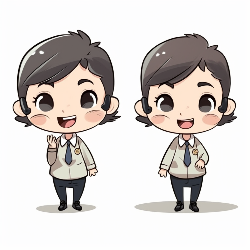 cartoon clerk cliparts