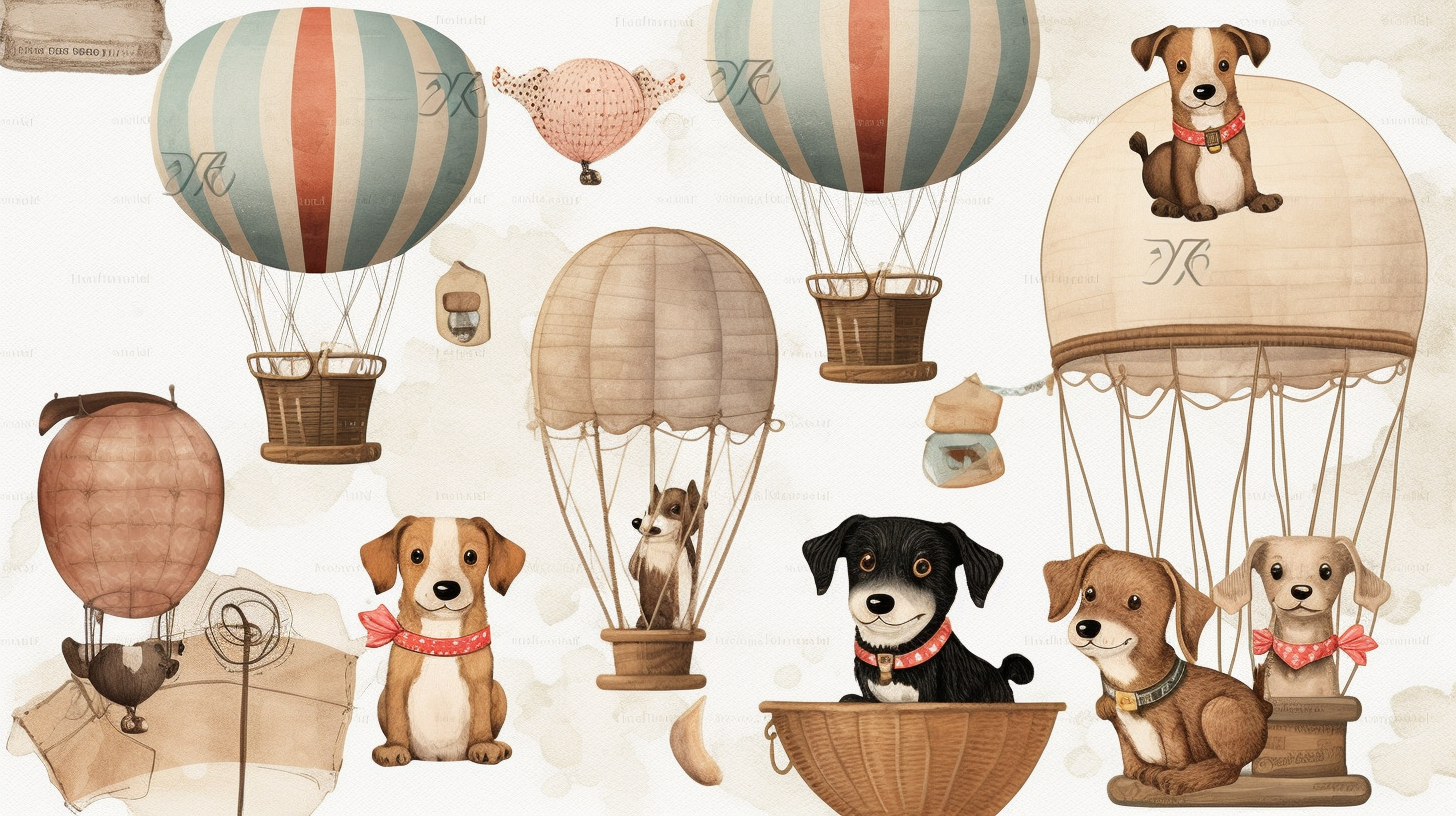 dog pilot cliparts