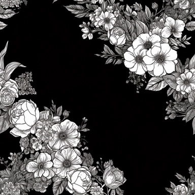black line art style a flower bouquet wreath clipart png transparent background one object truly timeless elegance premium luxury ornate photo realistic honestly reality aesthetic consistent quality unique exquisite iridescence individuality array of colors rich treasured throughout the ages refinement symbolizing luxury glamour allure wonders of the nature mother of pearl luminous quality light in a myriad of enchanting colors royal jewelry delicate shimmer pearlescent effect polished sophistic
