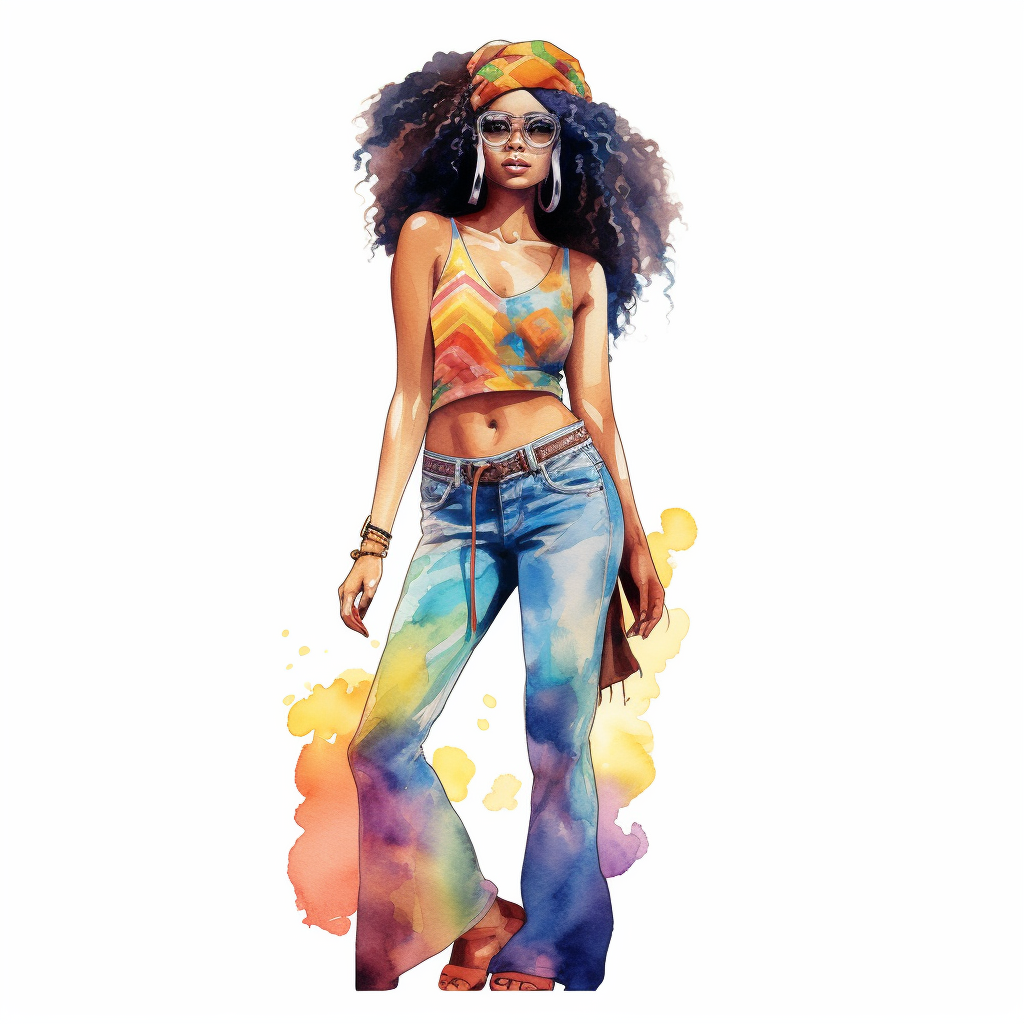 black woman cliparts
