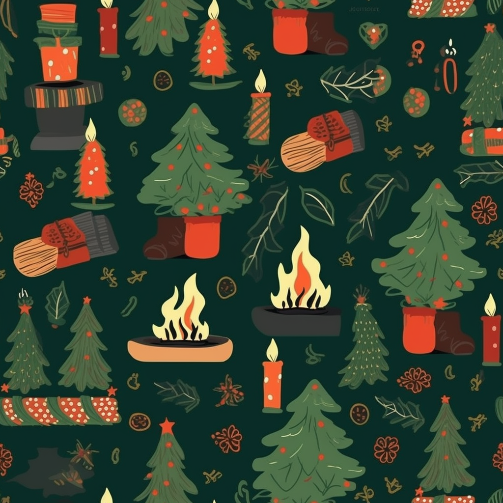 fireplace clipart