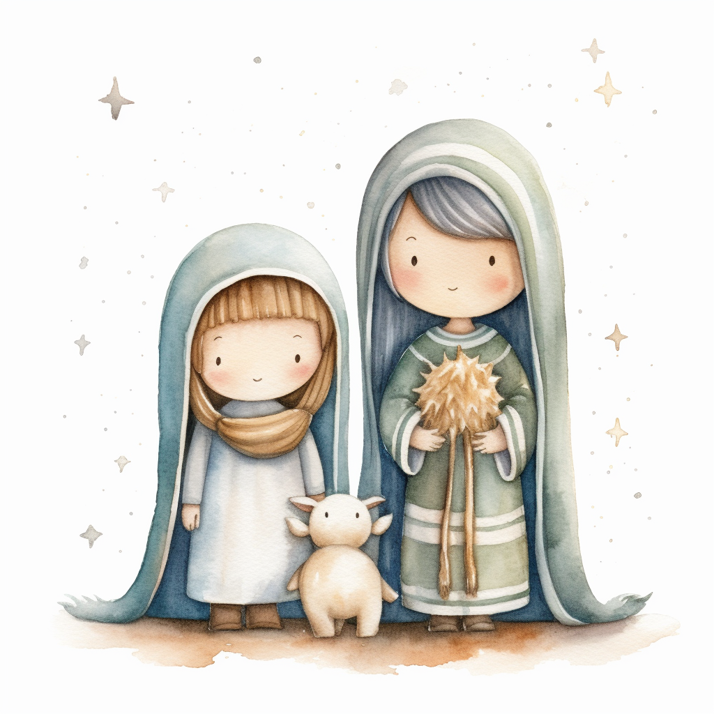 mary joseph cliparts