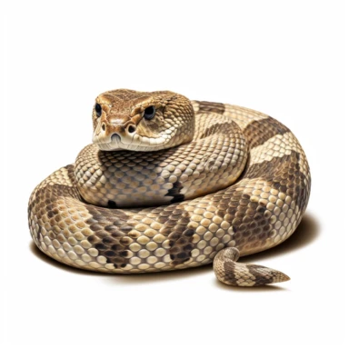 high def photograph clipart vector image with plain white background of a hyper realistic high definition photograph of a plains hognose snake. extremely detailed. 35mm lens. 8k. Ultra HD.
