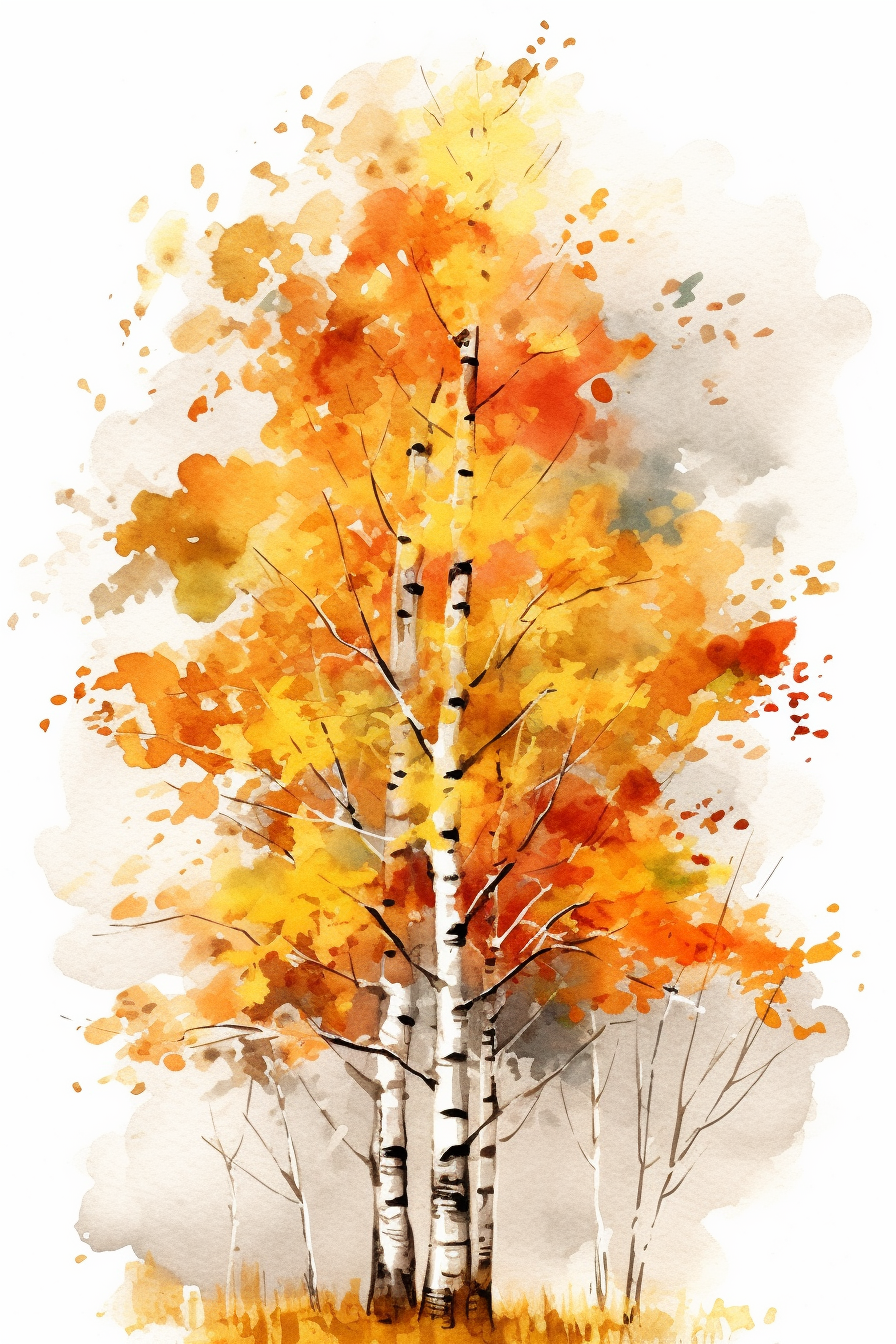 birch cliparts