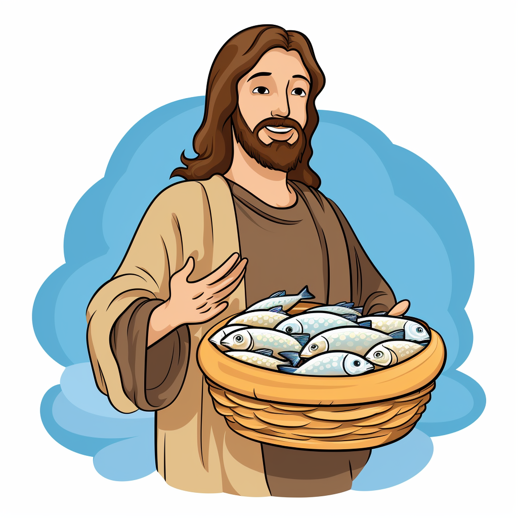 fishing basket cliparts