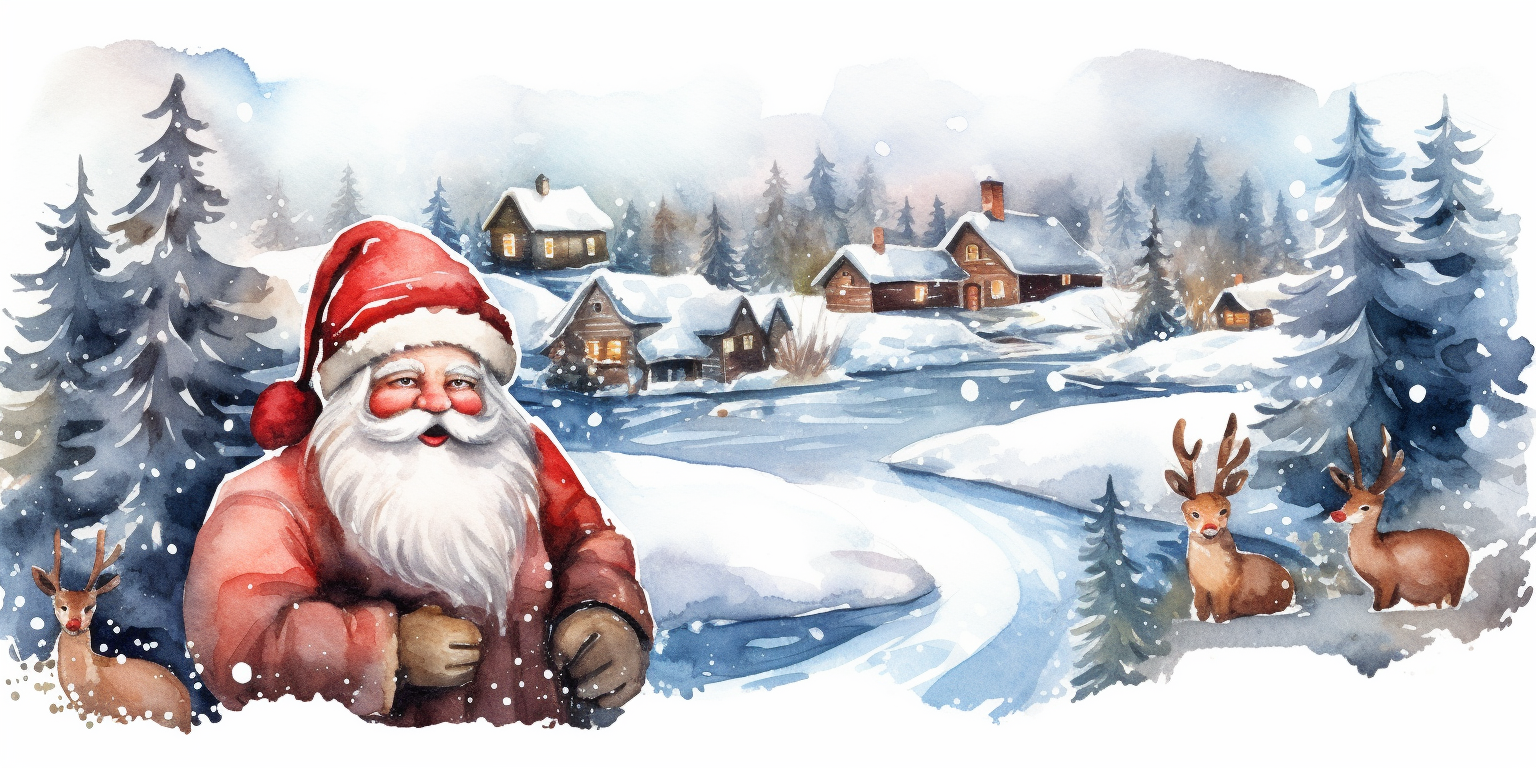 blue santa cliparts