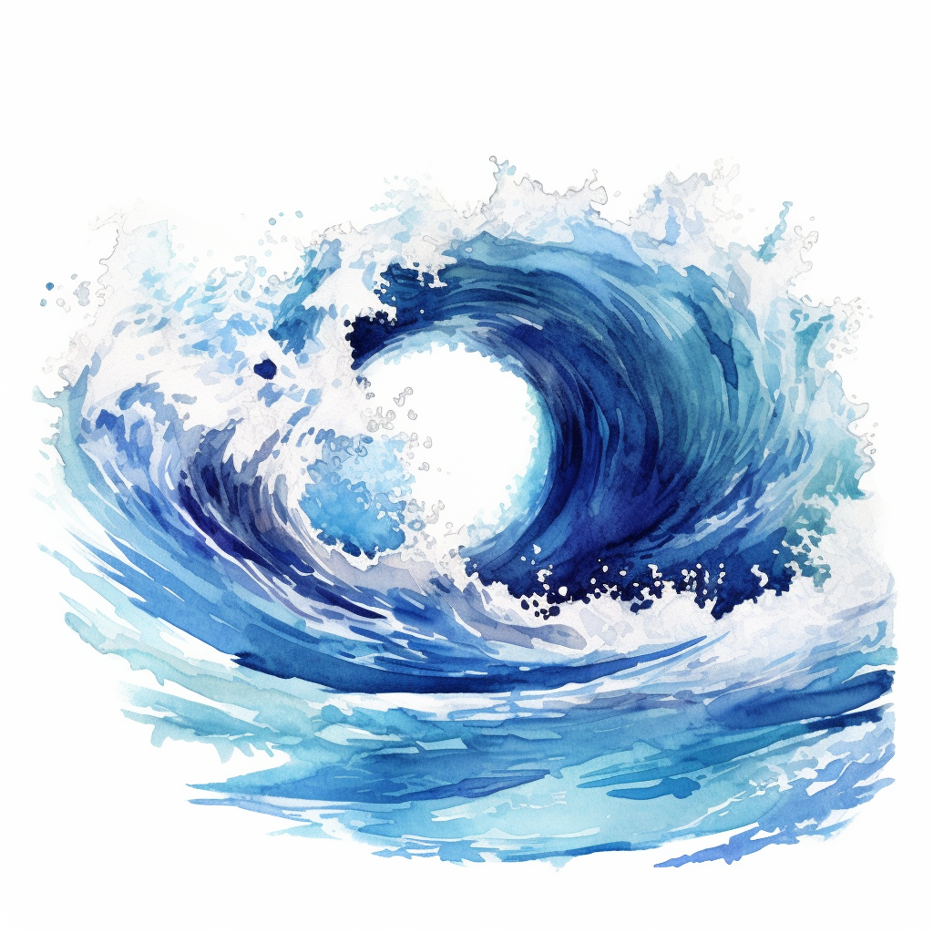 ocean wave clipart