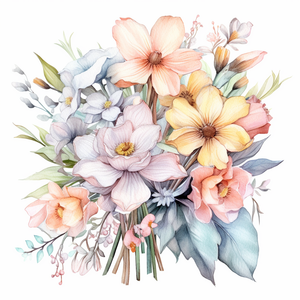 cliparts tulip bouquet