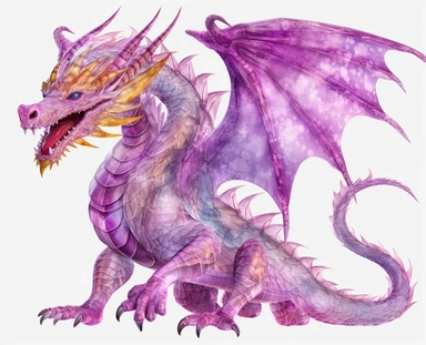 the dragon transparent background, purple dragons transparent background png clipart, in the style of jerry pinkney, oriental ism, michael whelan, light purple and orange, rtx on, xu bing, pseudo-realistic