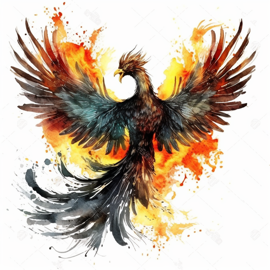 black phoenix cliparts