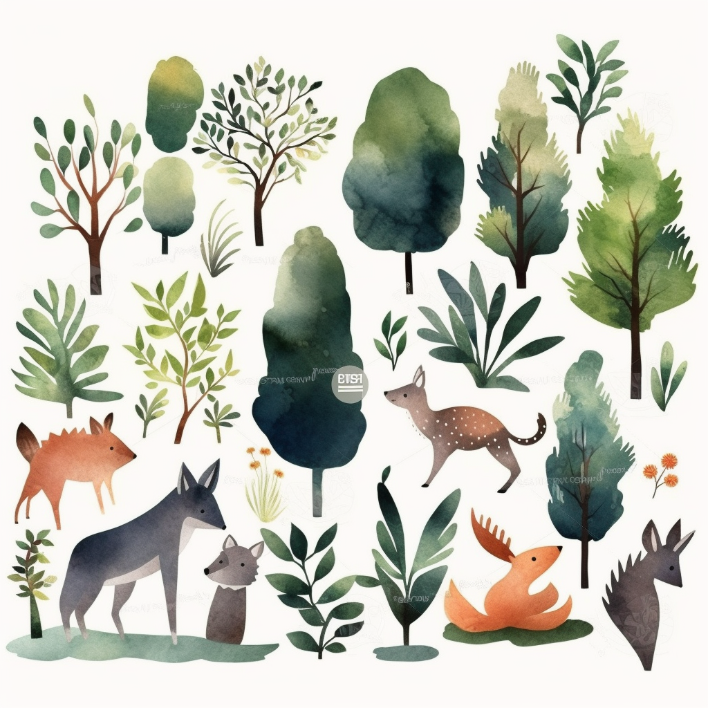 dribbling animal cliparts