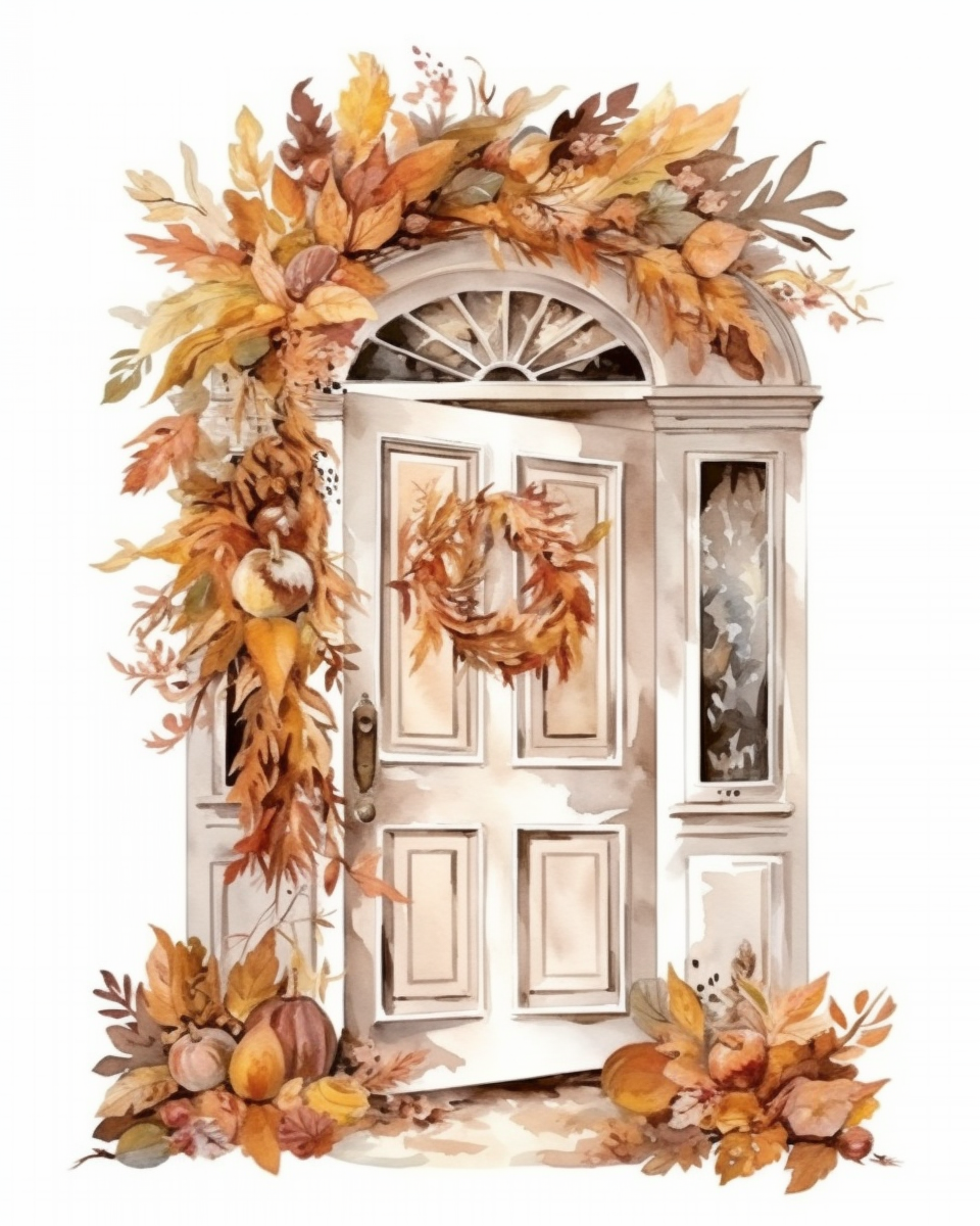 front door clipart