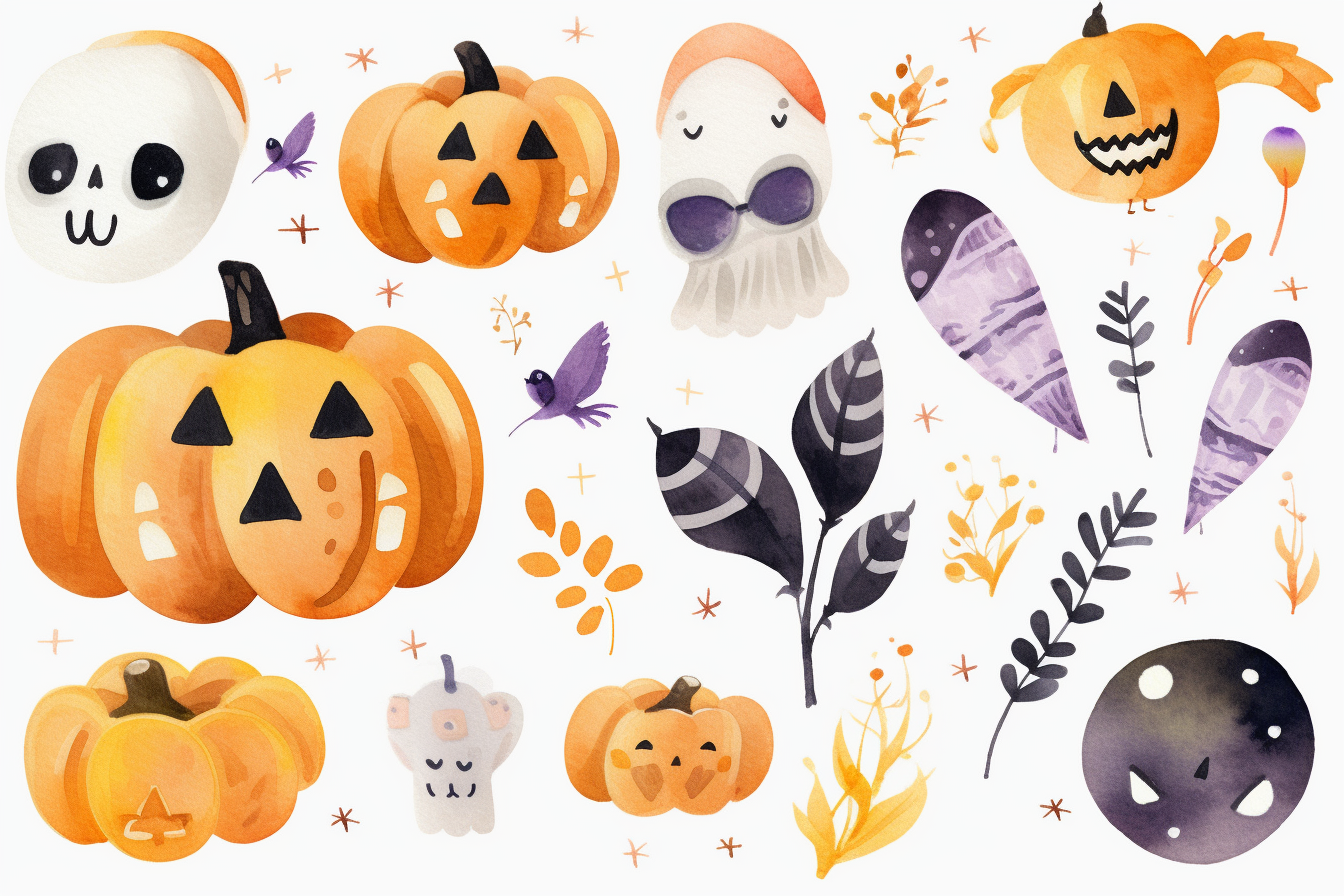 halloween heart cliparts