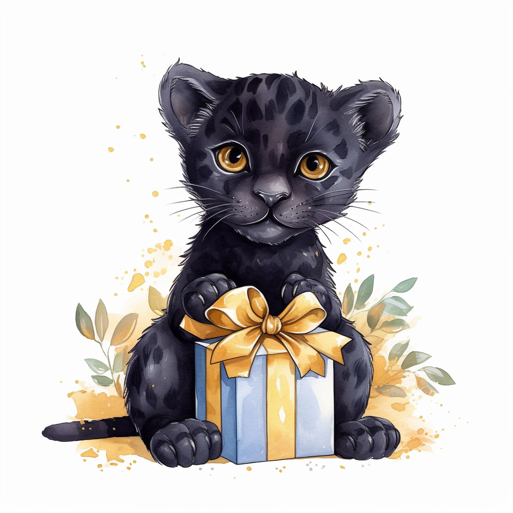 black panther clipart