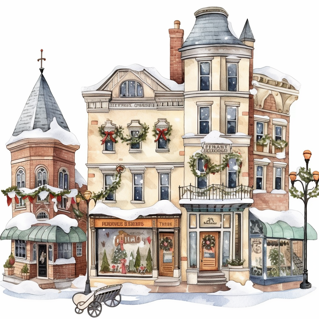 old town cliparts