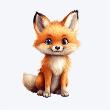 Watercolour cute disney inspired animated woodland baby fox realistic baby fox playing Disney inspired cute baby fox perfect cute real facial features compelling beautiful realistic eyes four perfect legs and hooves perfectly detailed baby fox beautiful realistic intricate detailed perfect baby fox cute details , PNG image,ultra highly detailed, 18k, sharp focus, bright photo with vibrant colours, digitally enhanced,photographic, enhanced graphics, straight, sharp focus, bright lighting, intrica