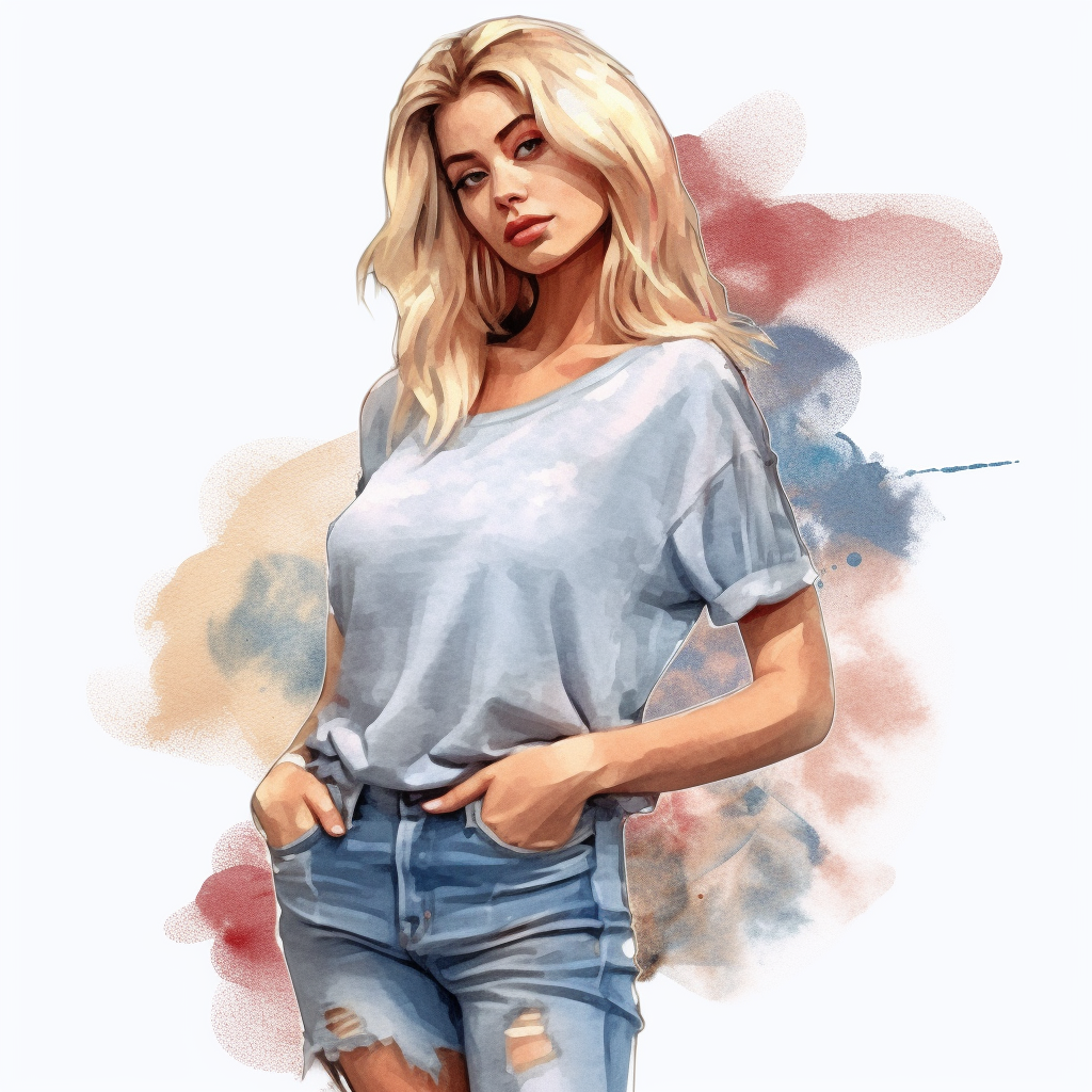 blonde haired cliparts