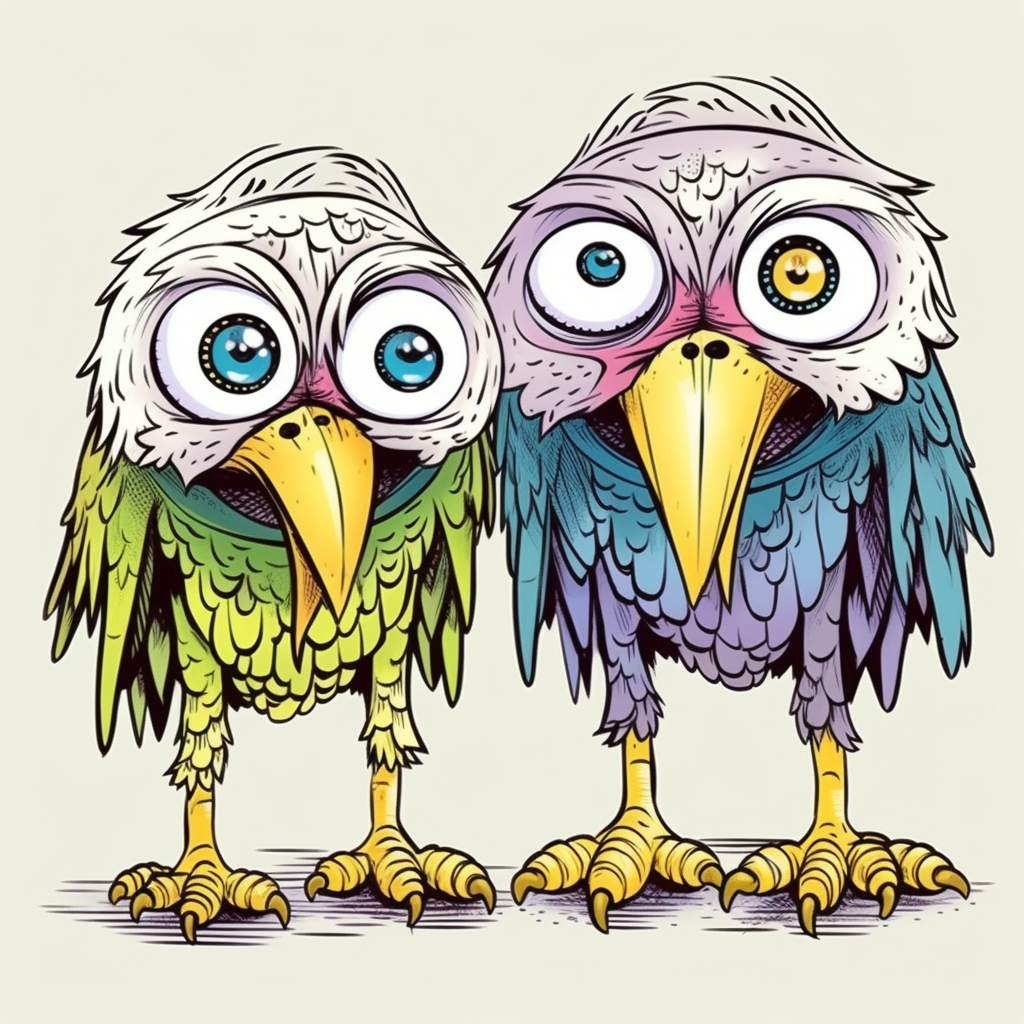 funny eagle cliparts