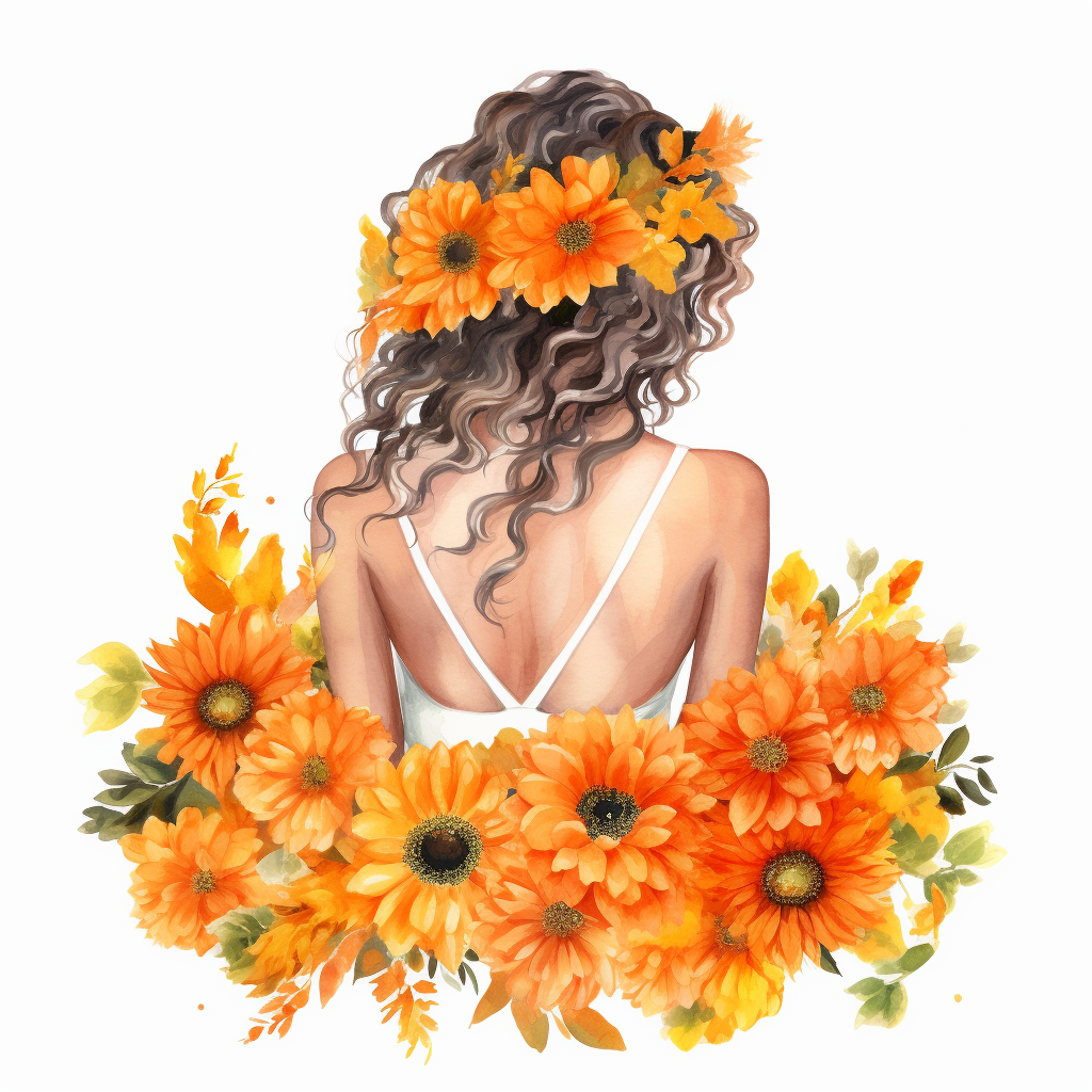 marigold cliparts cute