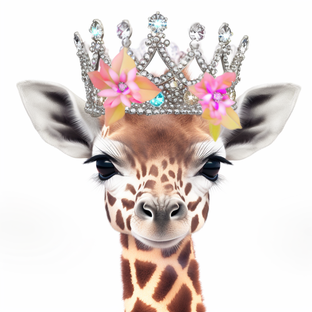 cartoon giraffe clipart